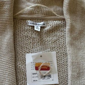 Croft & Barrow light knit shrugs - NWT - 2 included